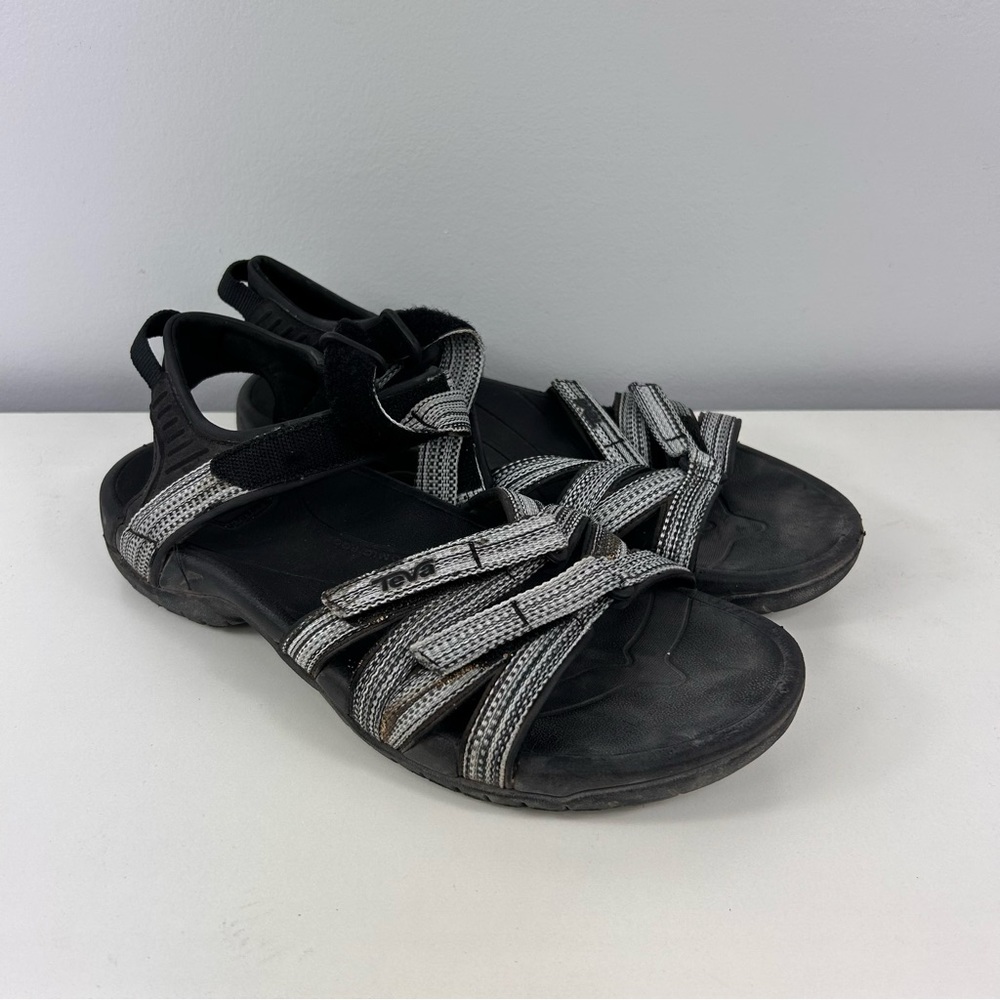 Teva Black and Gray Women's Sandals